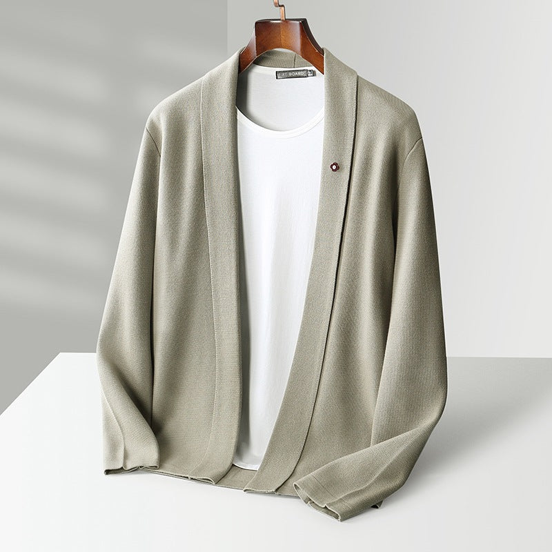 Majesté Merino Wool Cardigan